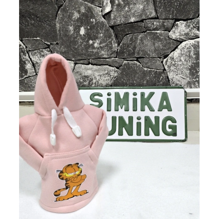 GARFIELD VİTES POLARI - HOODİE VİTES TOPUZ KILIFI-VITES KIYAFETİ İÇİ POLAR