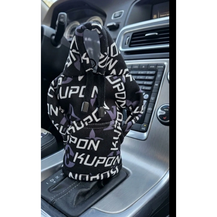 KUPON SİYAH VİTES POLARI - HOODİE VİTES TOPUZ KIYAFETİ - VİTES KIYAFETİ İÇİ POLAR