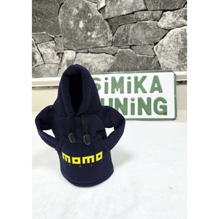 MOMO BASKILI OTOMOBİL VİTES POLARI - HOODİE VİTES TOPUZ KIYAFETİ _POLAR VİTES TOPUZU KILIFI