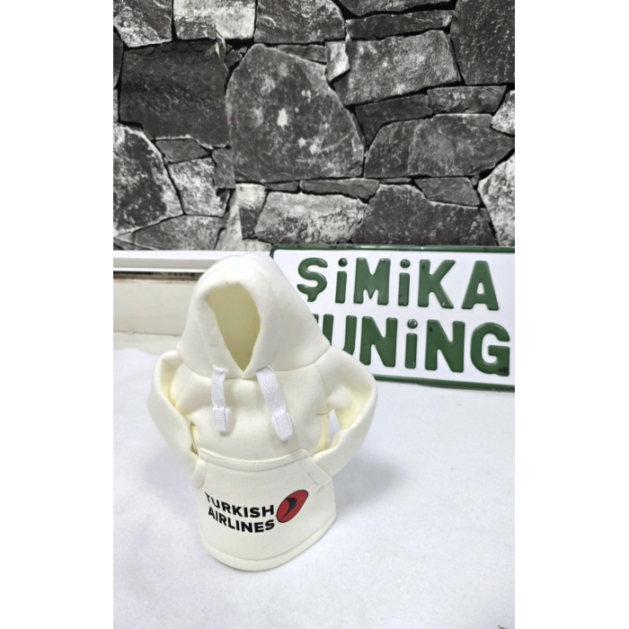 TÜRKİSH AİRLİNES OTOMOBİL VİTES POLARI-HOODİE ARAÇ VİTES KIYAFETİ - POLAR VİTES TOPUZU KILIFI