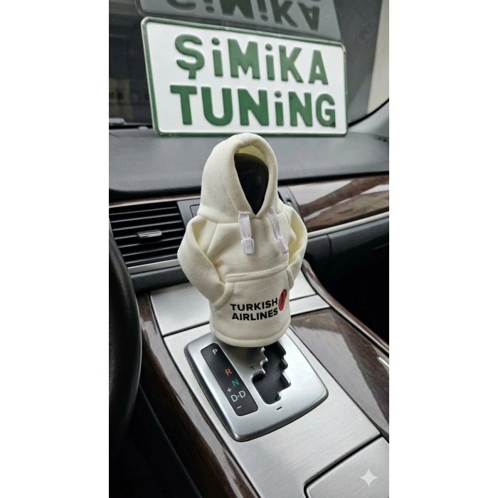 TÜRKİSH AİRLİNES OTOMOBİL VİTES POLARI-HOODİE ARAÇ VİTES KIYAFETİ - POLAR VİTES TOPUZU KILIFI