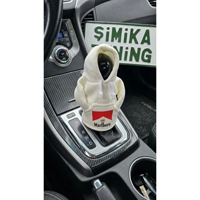 MARLBORO BASKILI OTOMOBİL VİTES POLARI - HOODİE VİTES TOPUZ KIYAFETİ - POLAR VİTES TOPUZU KILIFI