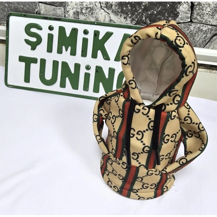 GUCCİ OTOMOBİL VİTES POLARI HOODİE ARAÇ VİTES TOPUZU KIYAFETİ ARAÇ VİTES TOPUZU SWEAT