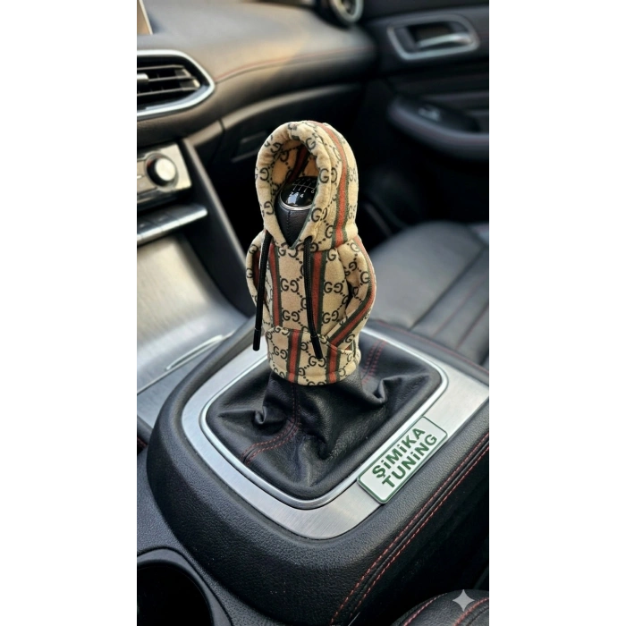 GUCCİ OTOMOBİL VİTES POLARI HOODİE ARAÇ VİTES TOPUZU KIYAFETİ ARAÇ VİTES TOPUZU SWEAT