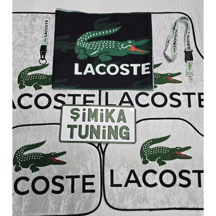 DEKOR OTOMOBİL TORPİDO HAVLUSU GÖĞÜS HALISI VE KAYMAZ TABAN HALI PASPAS ÖN VE ARKA TAKIM - AYNA ASKI İPİ VE ANAHTARLIK HEDİYELİ