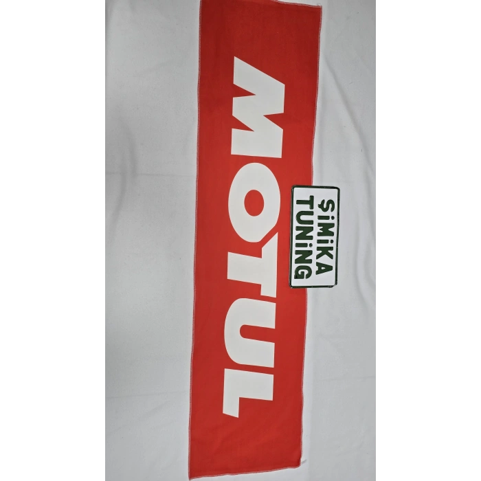 MOTUL KIRMIZI OTOMOBİL TORPİDO HAVLUSU GÖĞÜS HALISI