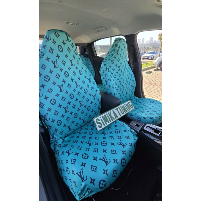 LV DESEN OTOMOBİL 3D BASKILI SERVİS KILIFI ÖN VE ARKA 4PARÇA TAKIM 1.KALİTE LİKRALİ PENYE YIKANABİLİR HER ARACA UYUMLU