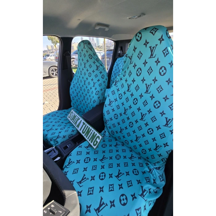 LV DESEN OTOMOBİL 3D BASKILI SERVİS KILIFI ÖN VE ARKA 4PARÇA TAKIM 1.KALİTE LİKRALİ PENYE YIKANABİLİR HER ARACA UYUMLU