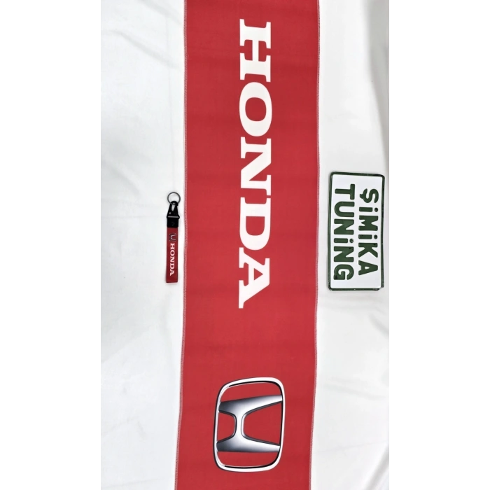 HONDA KIRMIZI OTOMOBİL TORPİDO HAVLUSU ARAÇ GÖĞÜS HALISI ÜNİVERSAL YIKANABİLİR 1.KALİTE KALIN KUMAŞ(ANAHTARLIK HEDİYELİ)