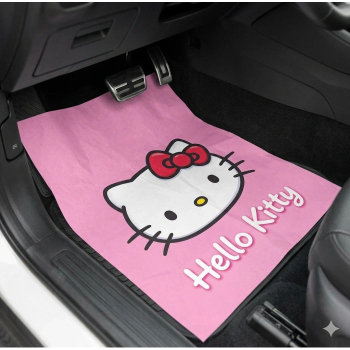 HELLOKİTY PEMBE OTOMOBİL PASPAS KAĞIDI 10LU 1.KALİTE LATEKS SUYA DAYANIKLI