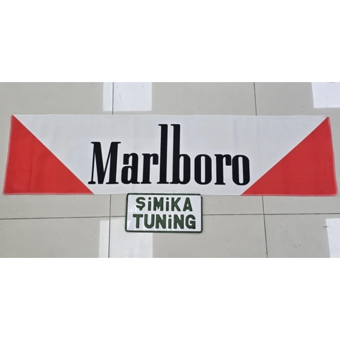 MARLBORO KUMAŞ OTOMOBİL TORPİDO HAVLUSU GÖĞÜS HALISI ÜNİVERSAL YIKANABİLİR HER ARACA UYUMLU (ANAHTARLIK HEDİYELİ)