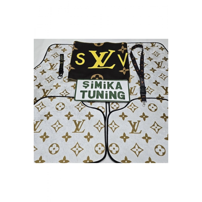 LUİS DEKOR OTO HALI PASPAS VE TORPİDO HAVLUSU GÖĞÜS HALISI(AYNA ASKI İPİ VE ANAHTARLIK HEDİYELİ)