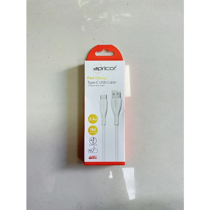 APRİCOT TYPE- C VE USB UÇLU HIZLI ŞARJ KABLOSU