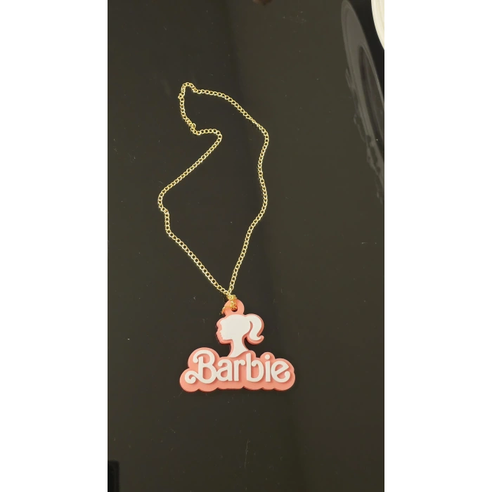 Barbie Zincirli DIKIZ AYNA SÜSÜ 3D