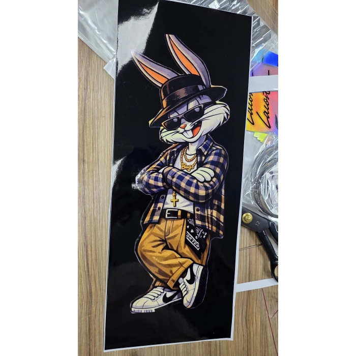 DİREK KAPLAMA 20X50 CM KALİTELİ BASKI 2 ADET Bags bunny