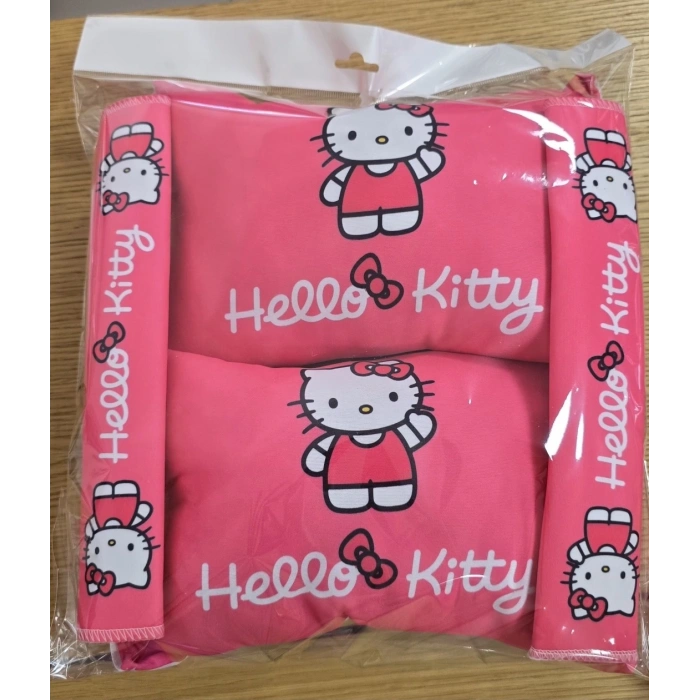 HELLOKITY SÜPER SET DÖRTLÜ SERVİS KILIFI + İKİLİ YASTIK VE KEMER KILIFI +VİTES POLARI