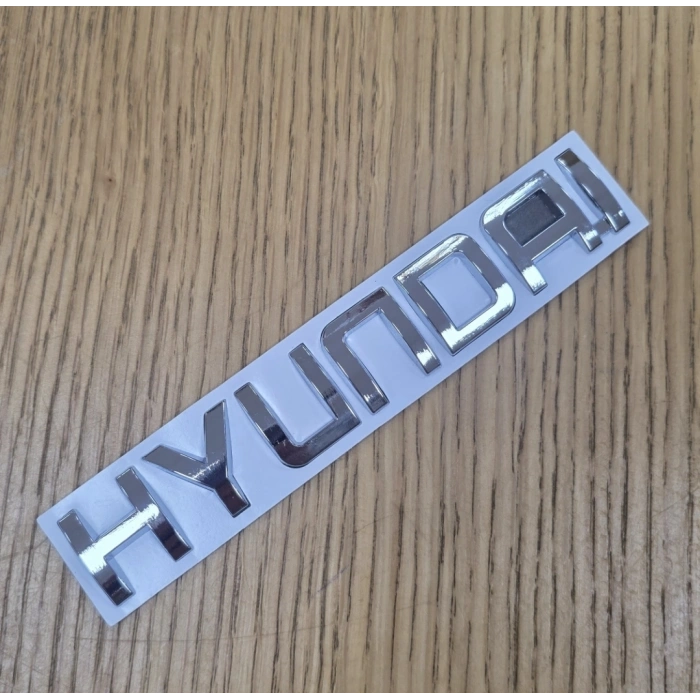 Hyundai Krom Metal Bagaj Arması – Parlak 3D Logo