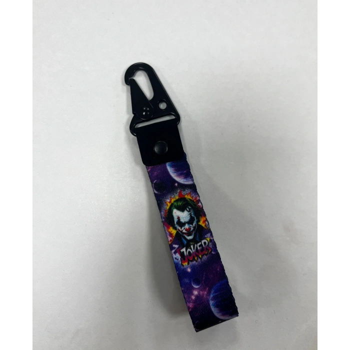 SİYAH JOKER KUMAŞ ANAHTARLIK