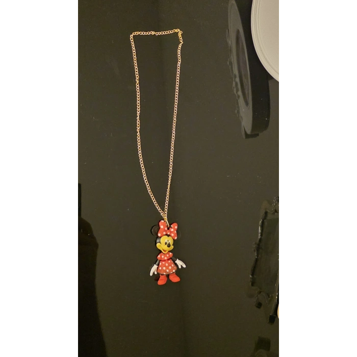 Minnie MOUSE Zincirli DIKIZ AYNA SÜSÜ 3D