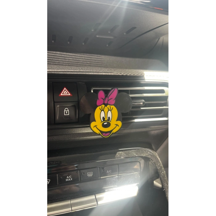MİNNİE MOUSE OTOMOBİL TORPİDO SÜSÜ 3D