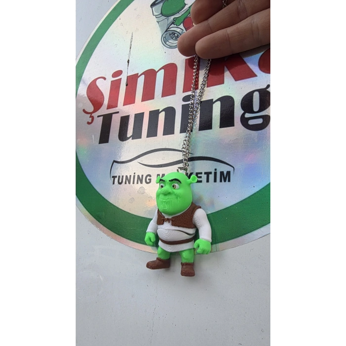 Sherek araba ayna süsü