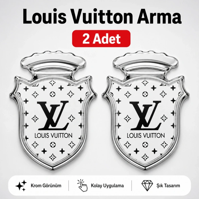 XL Chia Arma Krom Oto Amblem – 5 × 3,5 cm
