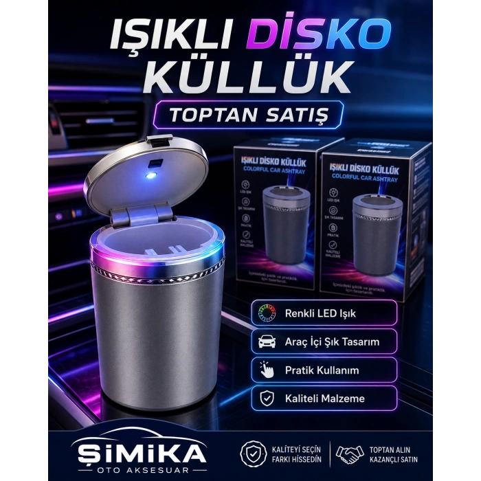 SİYAH ARAÇ İÇİ KÜLLÜK