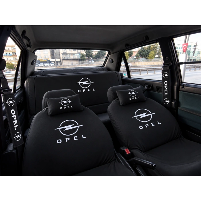 SİYAH OPEL (SERVIS KILIF YASTIK KEMER )