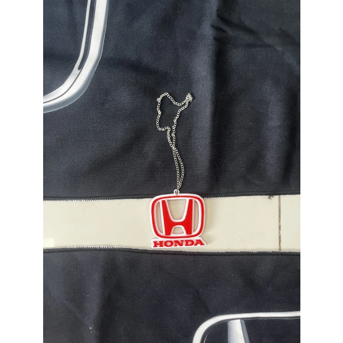 SİYAH HONDA SIRT HAVLUSU SETİ ÖN VE ARKA (DİKİZ AYNA SÜSÜ HEDİYE)