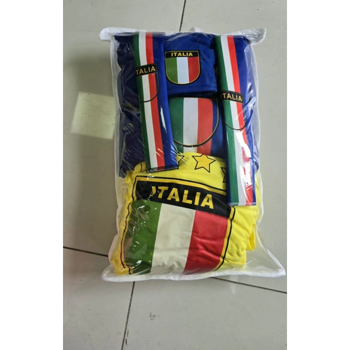 SARI İTALYA SÜPER SET DÖRTLÜ SERVİS KILIFI + İKİLİ YASTIK VE KEMER KILIFI +VİTES POLARI