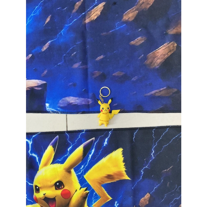 PİKACHU SIRT HAVLUSU SETİ ÖN VE ARKA (ANAHTARLIK HEDİYE)
