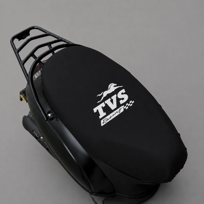 TVS SİYAH PENYE MOTORSİKLET SELE KILIFI 1.KALİTE LİKRALİ PENYE YIKANABİLİR