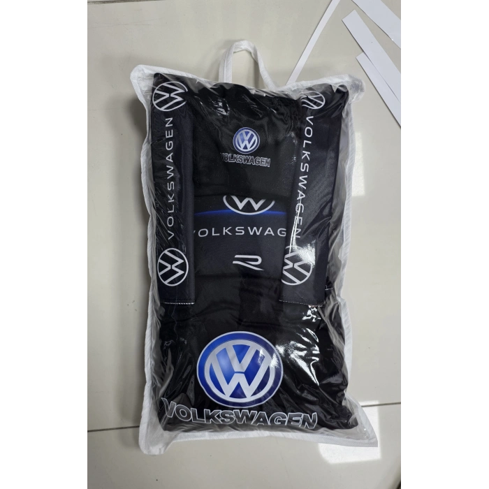 Vw SÜPER SET DÖRTLÜ SERVİS KILIFI + İKİLİ YASTIK VE KEMER KILIFI +VİTES POLARI