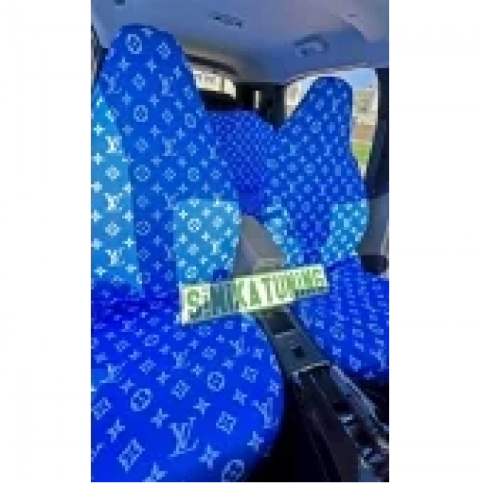 XL MAVİ 3D BASKI OTOMOBİL SERVİS KILIFI ÖN VE ARKA 4PARÇA TAKIM 1.KALİTE LİKRALİ PENYE YIKANABİLİR HER ARACA UYUMLU