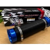 Aracınıza Spor Görünüm Katacak Turbo Hava Giriş Hortumu 76mm (Universal) mavi