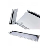 2 li Paslanmaz Krom Metal Plakalık 52.7cm X 11.5cm