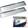 2 li Paslanmaz Krom Metal Plakalık 52.7cm X 11.5cm