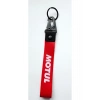 Motul kırmızı bez kumaş anahtarlık 19 cm Kaliteli baskı