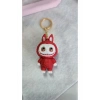Labubu Anahtarlık (Kırmızı) Kaliteli Aksesuar Çanta charm