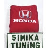 HONDA KIRMIZI OTO ÖN ARKA KILIF 4 PARÇA (ARKA 2 PARCA LOGOLU)LİKRALI ESNEK TÜM ARAÇ MODELLERİNE UYUM SAĞLAR ÜNİVERSAL
