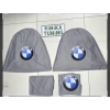 BMW GRİ OTO SERVİS KILIFI ÖN ARKA KILIF 4 PARÇA(ARKA 2 PARCA LOGOLU) ESNEK LİKRALI 1.KALİTE YIKANABİLİR HER ARACA UYUMLU ÜNİVERSAL