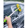 Teleskopik Araba Yıkama Mopu_Mikrofiber Başlıklı, Çizmez yüzey Araba Fırçası (yedeksiz)