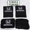 Honda Siyah Otomobil Servis Kılıfı 1.kalite Penye kumaş Ön Arka takım 4 parça (Arka logolu) yikanabilir esnek likrali kumaş