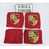 PORSHE KIRMIZI OTO SERVİS KILIFI ÖN VE ARKA 4PARÇA TAKIM (ARKA LOGOLU) ESNEK 1.KALİTE YIKANABİLİR PENYE HER ARACA UYGUN