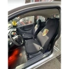 PORSHE SİYAH OTO SERVİS KILIFI ÖN VE ARKA 4PARÇA TAKIM (ARKA LOGOLU) ESNEK 1.KALİTE YIKANABİLİR PENYE HER ARACA UYGUN