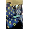 FERRARİ DEKOR OTOMOBİL 3D BASKILI SERVİS KILIFI ÖN VE ARKA 4PARÇA TAKIM 1.KALİTE LİKRALİ PENYE YIKANABİLİR HER ARACA UYUMLU