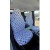 LV XL BEYAZ DESEN OTOMOBİL 3D BASKILI SERVİS KILIFI ÖN VE ARKA 4PARÇA TAKIM 1.KALİTE LİKRALİ PENYE YIKANABİLİR