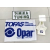 TOFAŞ BEYAZ OPAR OTOMOBİL TORPİDO HAVLUSU GÖĞÜS HALISI VE VİTES POLARI 1.KALİTE