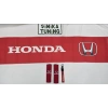 HONDA KIRMIZI OTOMOBİL TORPİDO HAVLUSU VE 2Lİ KEMER KILIFI VE 2Lİ ARAÇ TUTAMAÇI