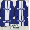 SPARCO MAVİ DEKOR OTO HALI PASPAS ÜNİVERSAL YIKANABİLİR HER ARACA UYUMLU